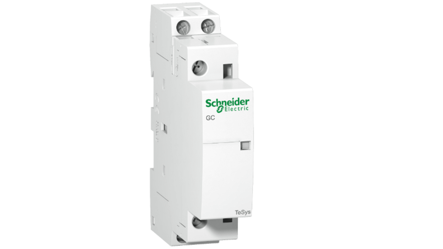 Schneider Electric TeSys GC Leistungsschütz 240 V-Spule, 2 -polig / 25 A 1 Schließer, 1 Öffner