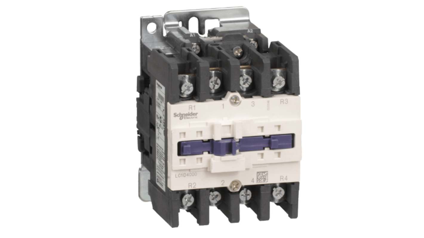 Stycznik 230 V Schneider Electric styki: 4 60 A 2NO + 2NC LC1D40008P7