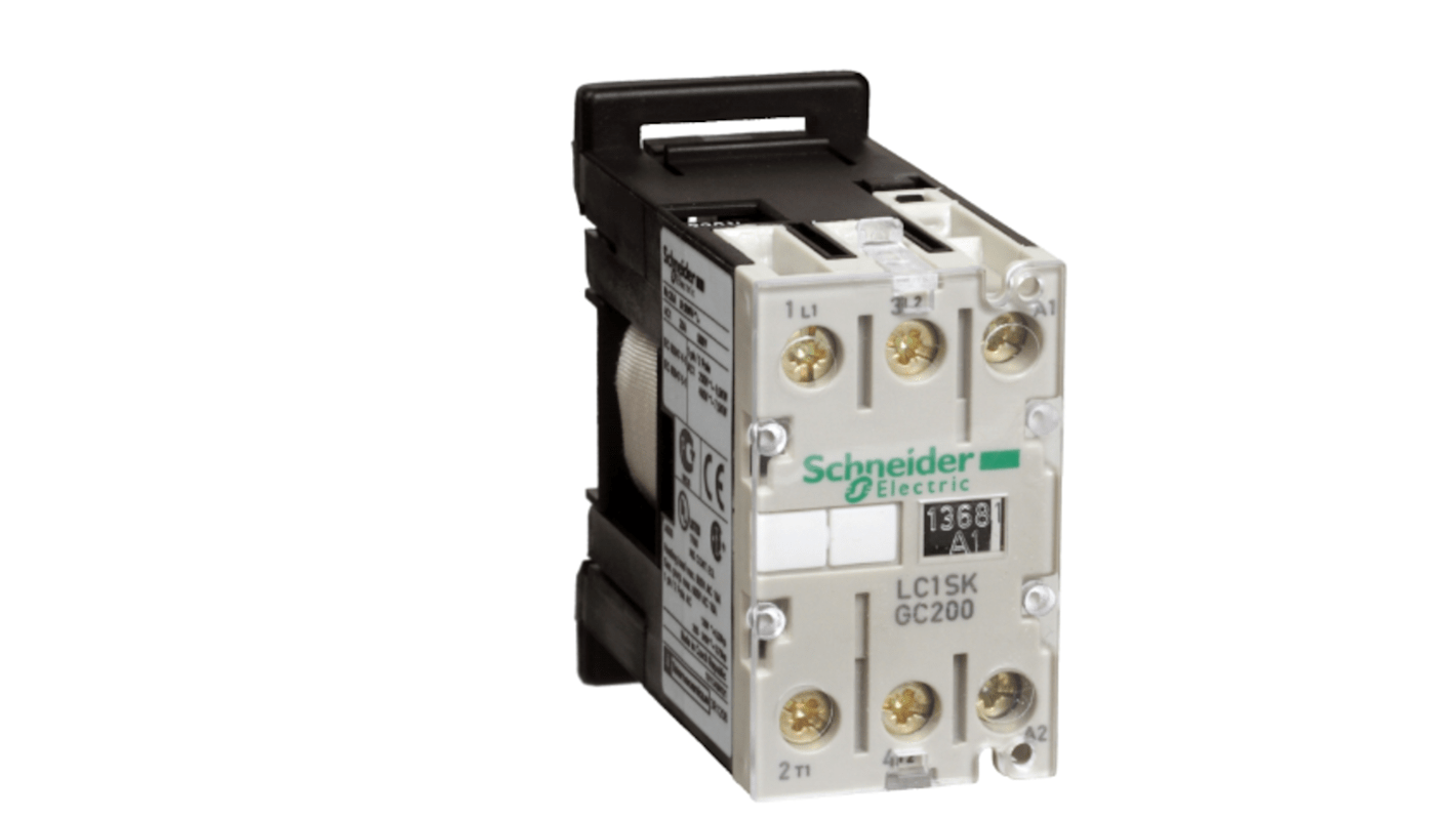 Schneider Electric TeSys SK Leistungsschütz 230 V-Spule, 2 -polig / 5 A 2 Schließer