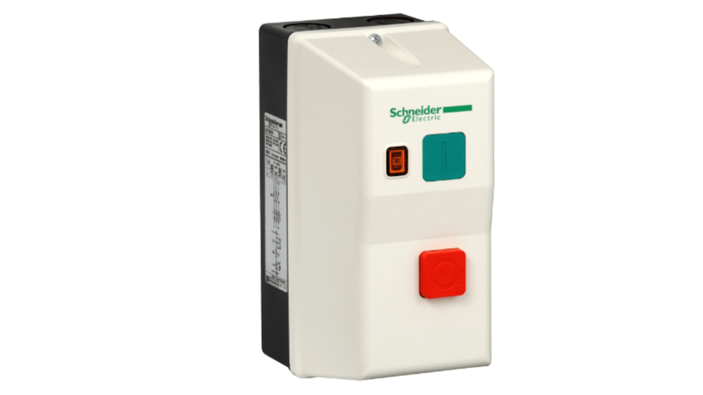 Schneider Electric DOL Starter, DOL, 2.2 kW, 220 V ac, 3 Phase, IP65