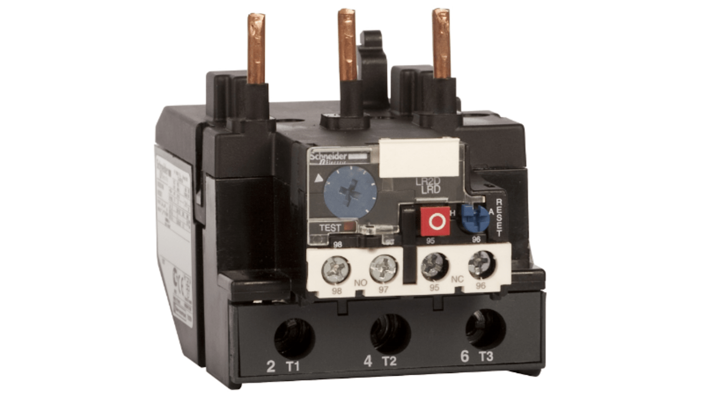 Schneider Electric Overload Relay 1NO + 1NC, 30 → 38 A Contact Rating, TeSys