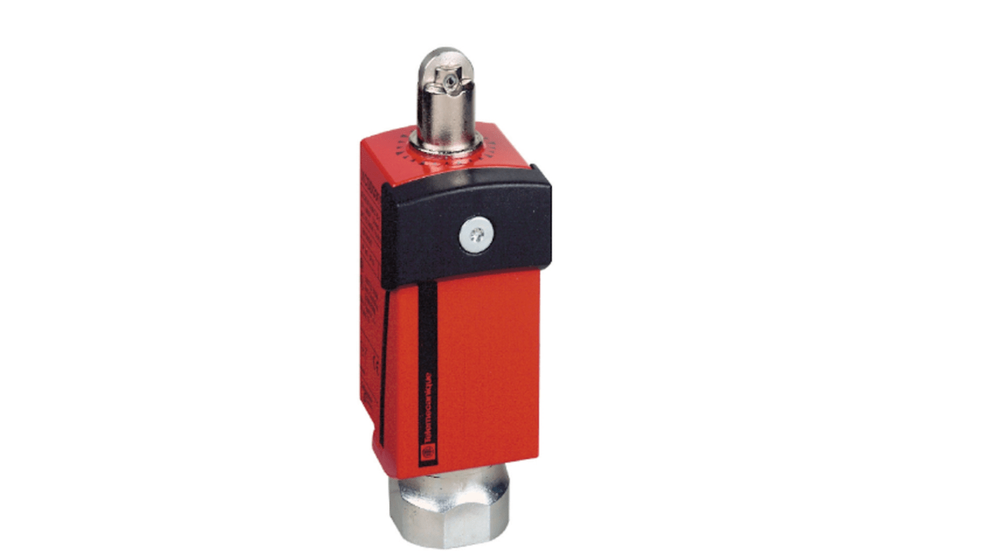 Telemecanique Sensors Roller Limit Switch, 2NC/1NO, IP66, IP67, 3P, Metal Housing, 300V ac Max, 6A Max