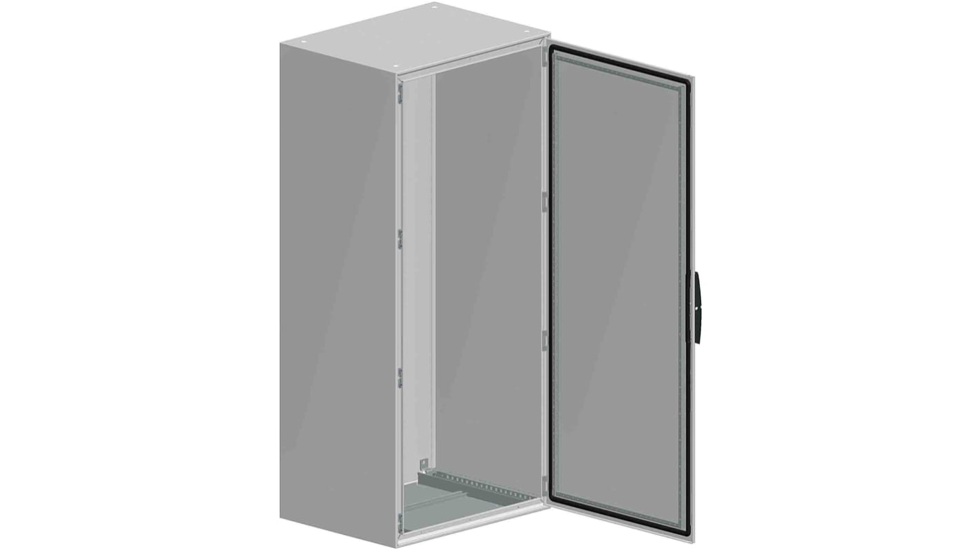 Schneider Electric Spacial SM Series Sheet Steel Double-Door-Door Floor Standing Enclosure, Opaque Door, IP55, 1800 x