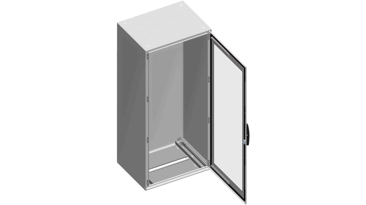 Coffret individuel à simple porte Schneider Electric Spacial SM en Tôle d'acier Gris, IP55, 1800 x 600 x 400mm