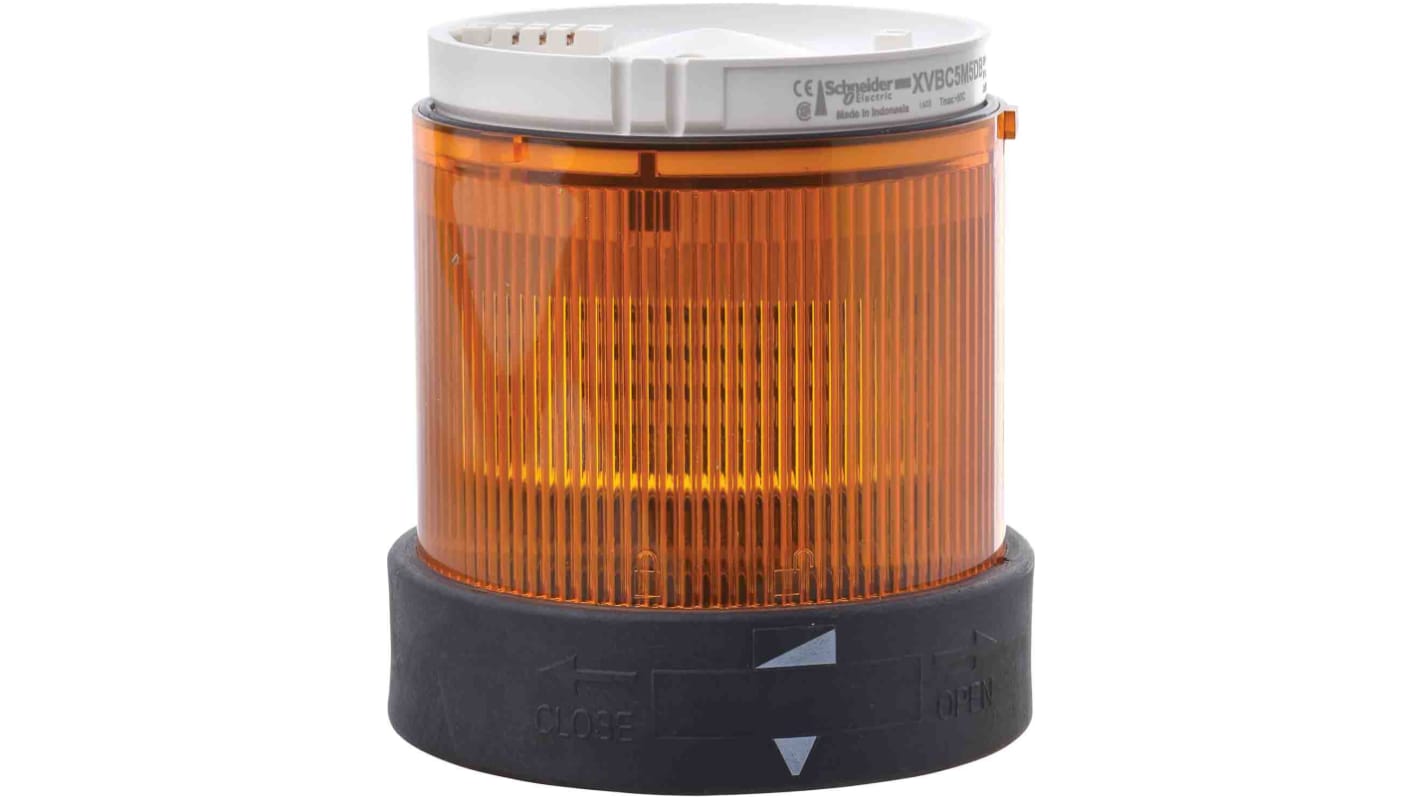 Sárga LED Kijelzősor, 24 V