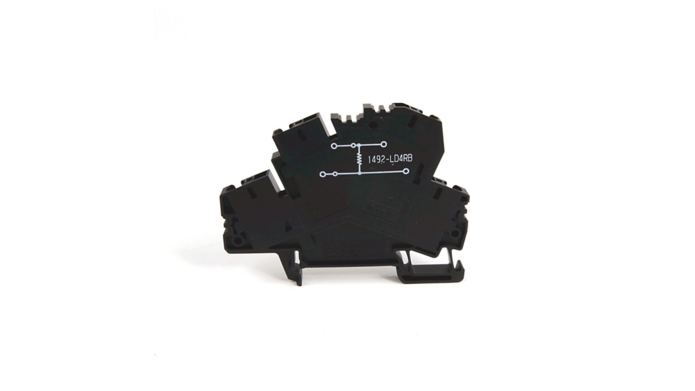 Allen Bradley 1492-LD4RB511 1492 Series, 4mm², Spring Clamp Termination