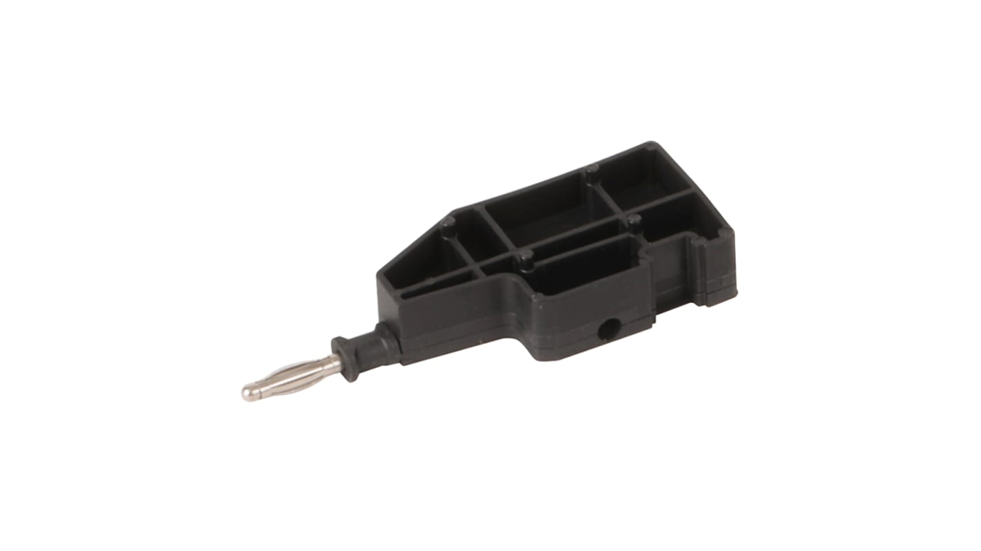 Conector macho para pruebas Rockwell Automation serie 1492-P, para usar con Bloques de terminales para carril DIN