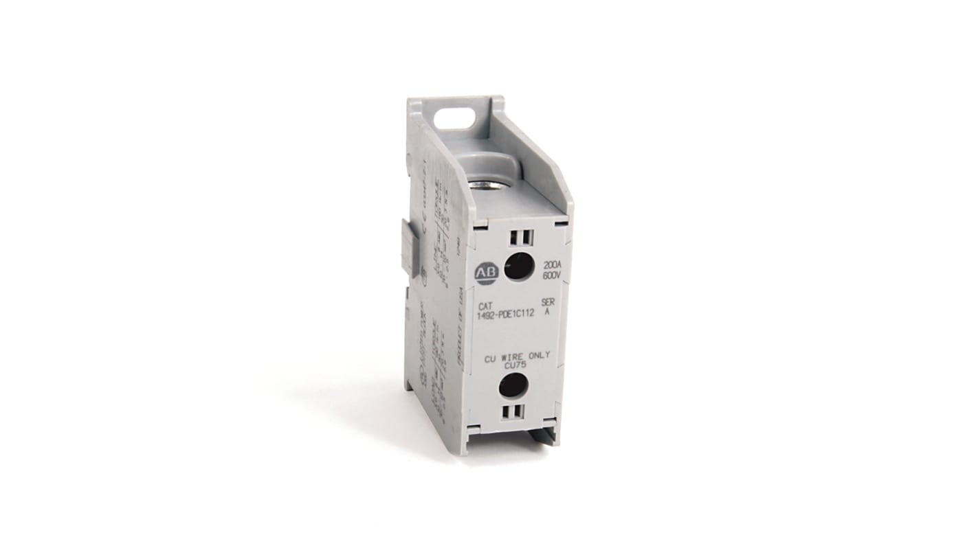 Blocco di distribuzione, Allen Bradley, 1 via,  200A, 600 V