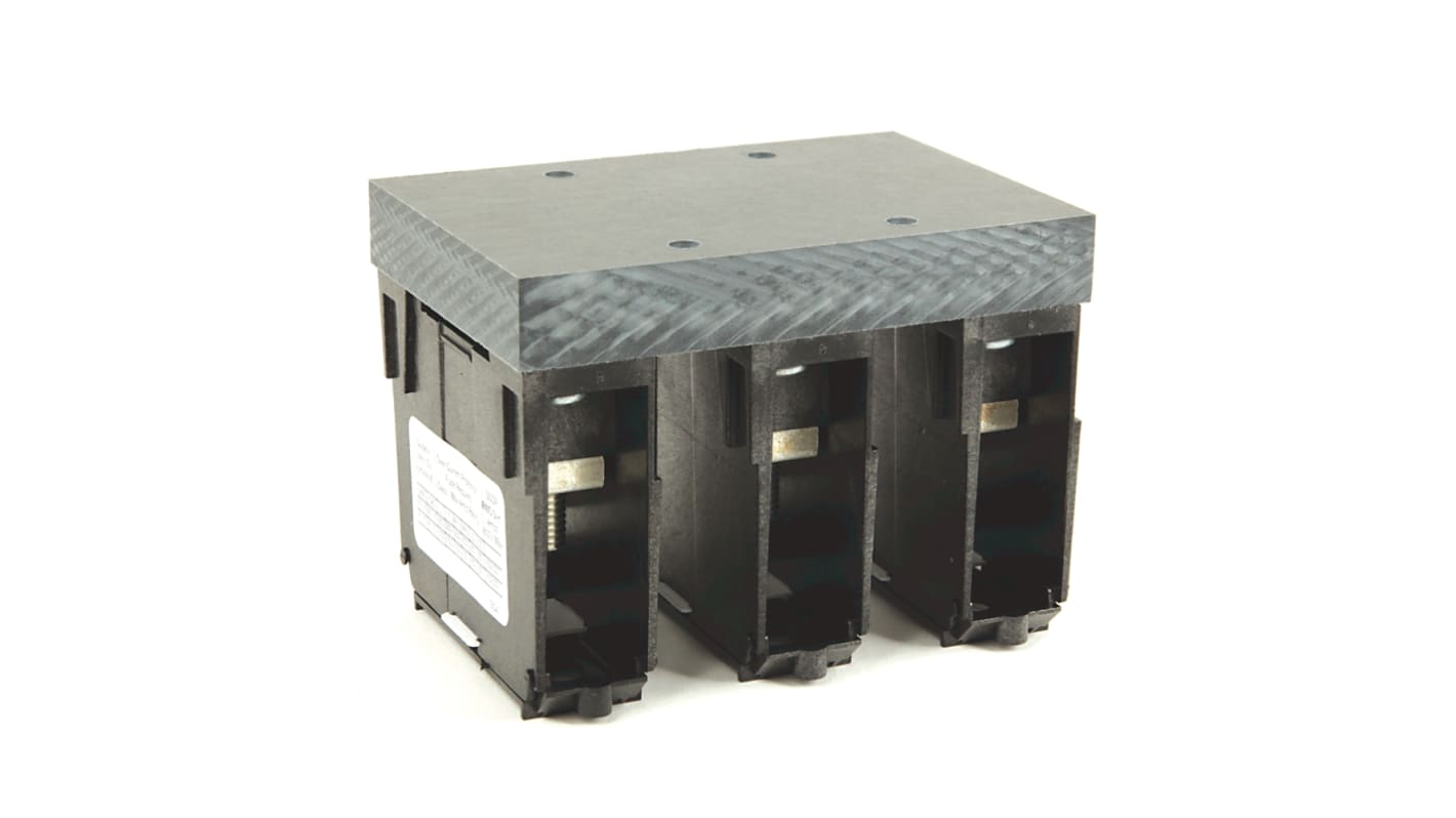 Allen Bradley Distribution Block, 175A, 600 V, Black