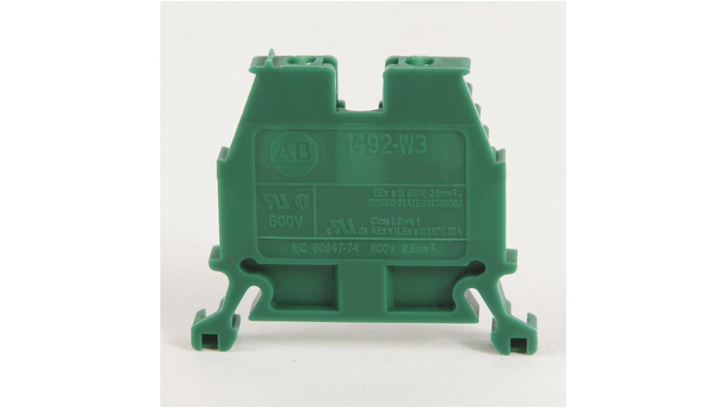Allen Bradley 1492-W3-W 1492-W Series White, Screw Termination