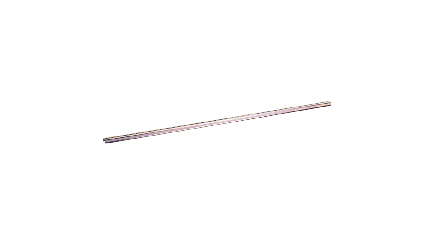 Guida DIN Allen Bradley Top Hat Tipo perforato 1m x 35mm x 15mm