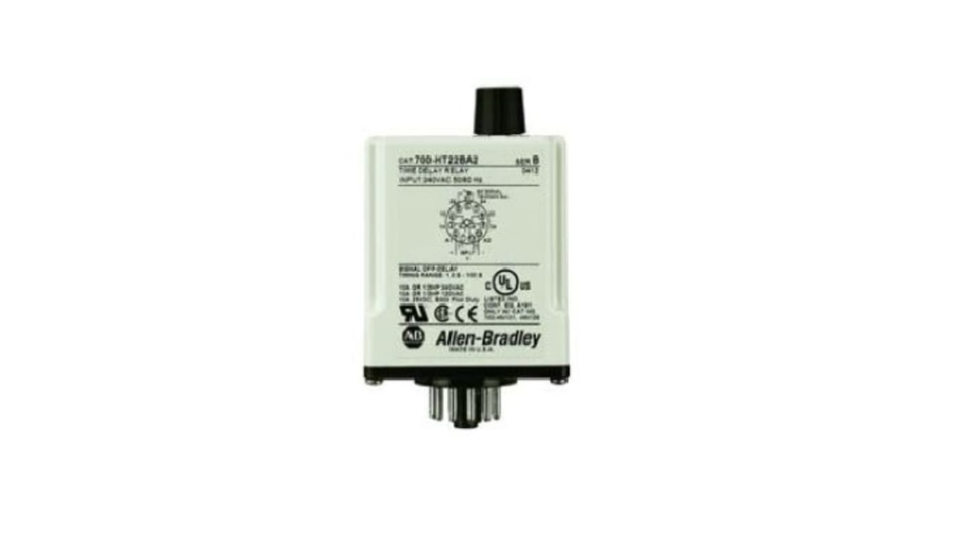 Allen Bradley Timer Relay, 120V ac