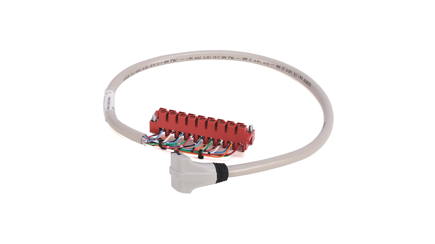 Allen Bradley Connector Cable for Use with 1746 SLC 500, 1756 ControlLogix, 1769 CompactLogix, 1771 PLC-5
