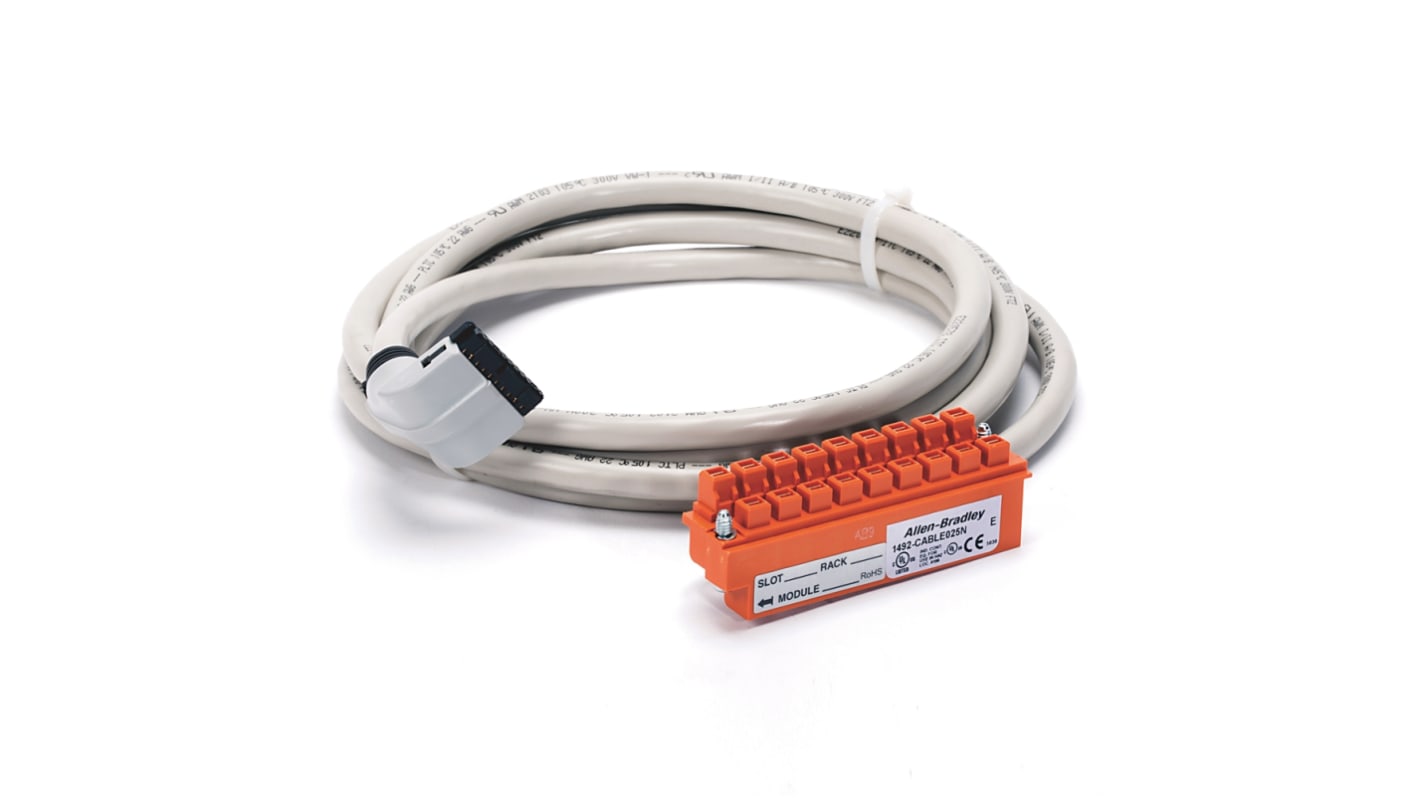 Allen Bradley Connector Cable for Use with 1746 SLC 500, 1756 ControlLogix, 1769 CompactLogix, 1771 PLC-5