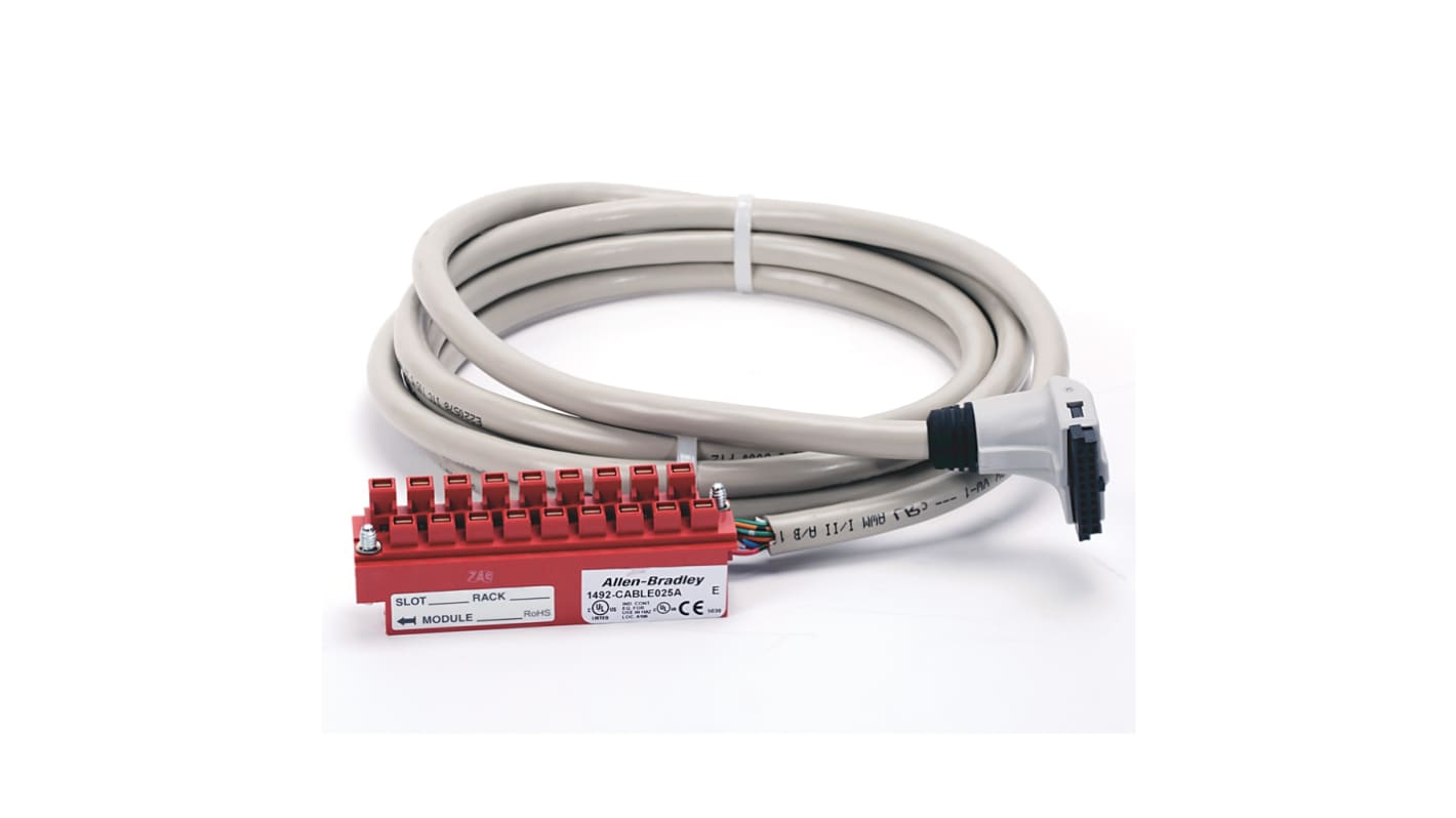 Allen Bradley Connector Cable for Use with 1746 SLC 500, 1756 ControlLogix, 1769 CompactLogix, 1771 PLC-5