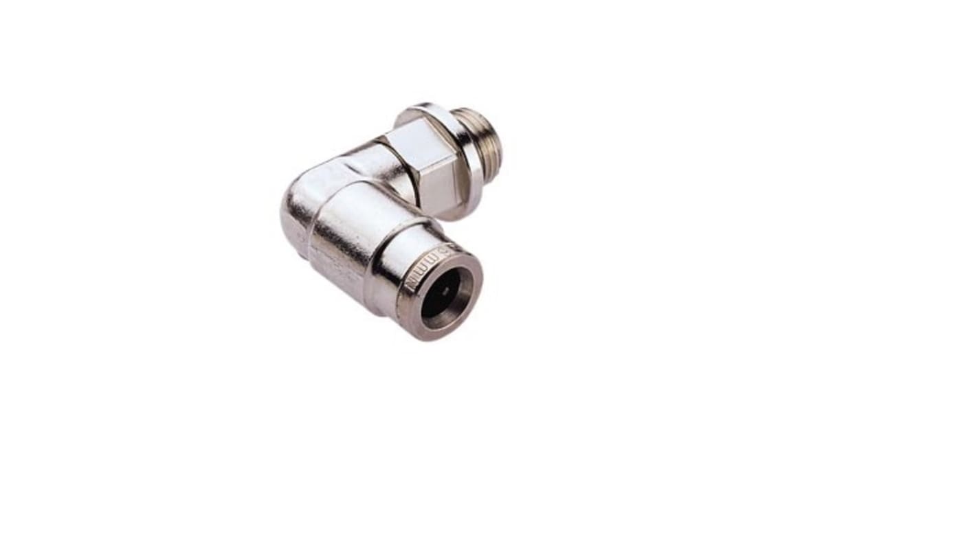Norgren, Push In 14 mm, Threaded-to-Tube Connection Style