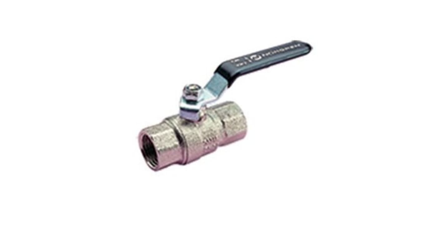 Norgren Nickel Plated Brass Ball Valve, Process Ball Valve, Threaded, ISO 2in, 50mm, -0.4 → 40bar Operating