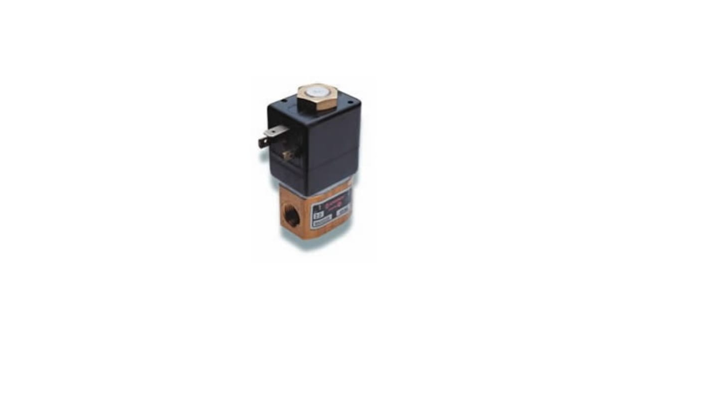 Válvula de solenoide Norgren, Serie 95.000, Rosca G 1/4, Función NO, Solenoide