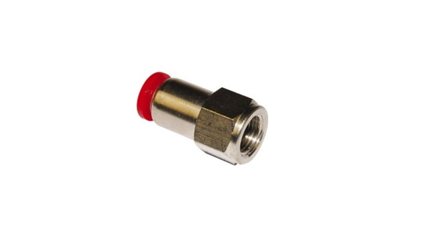 Norgren Pneufit C G1/2 Buchse x 8-mm-Steckanschluss Gewinde-zu-Rohr, Gewinde-zu-Rohr, PBT, G1/2 Buchse