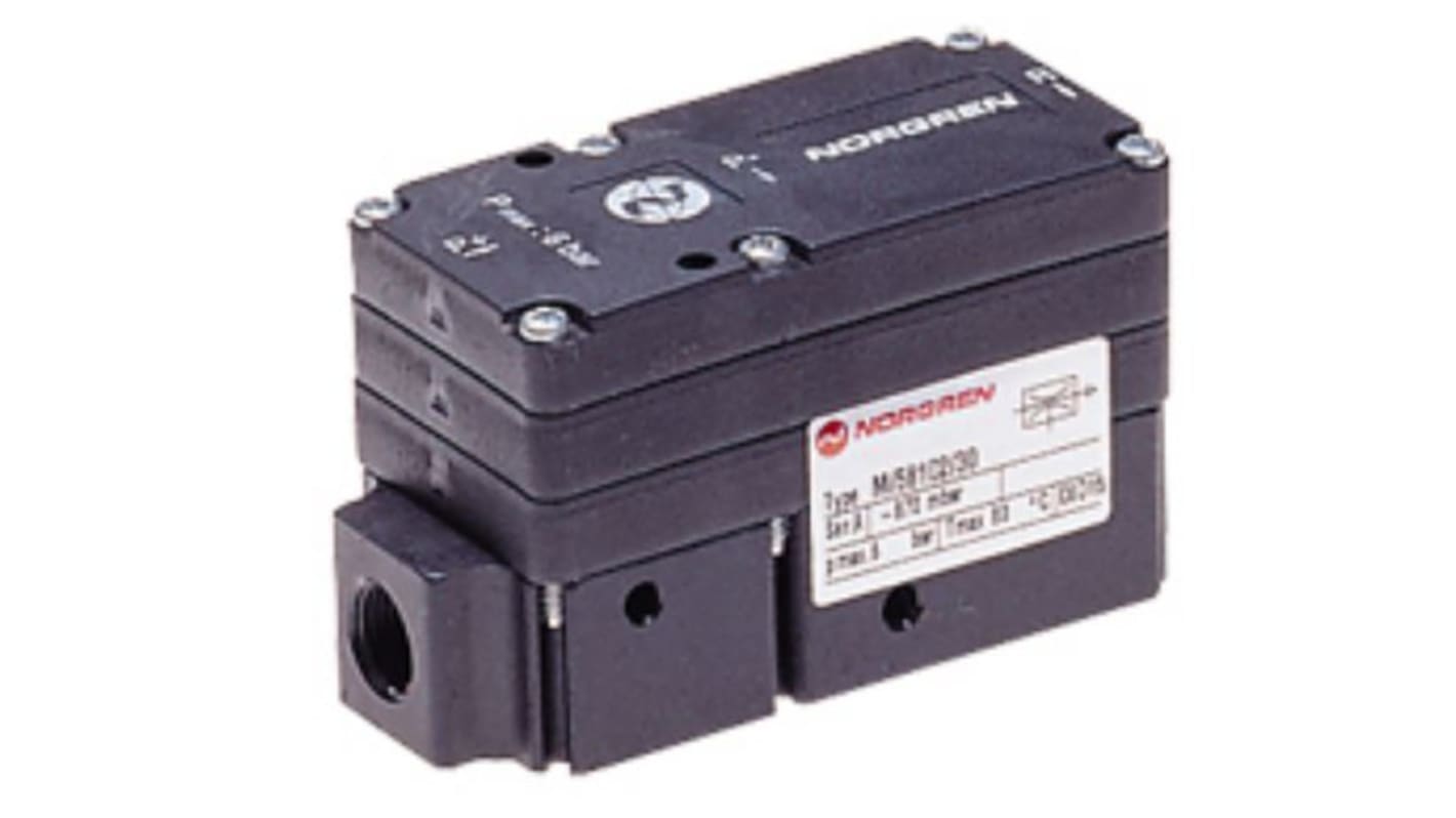 Norgren Vacuum Pump, 6bar 144L/min, M/58102 series