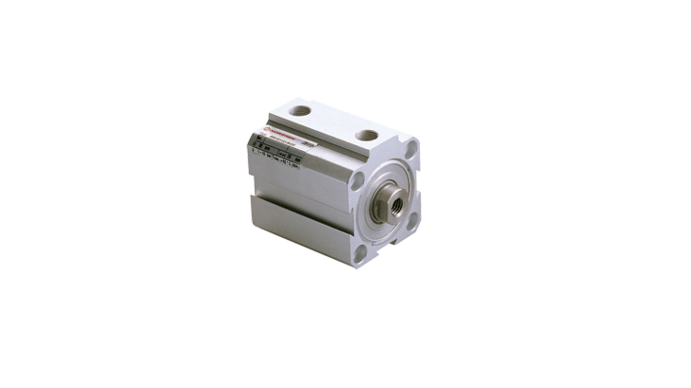 Norgren Pneumatic Cylinder - 63mm Bore, 80mm Stroke, RM/92063/M Series, Double Acting