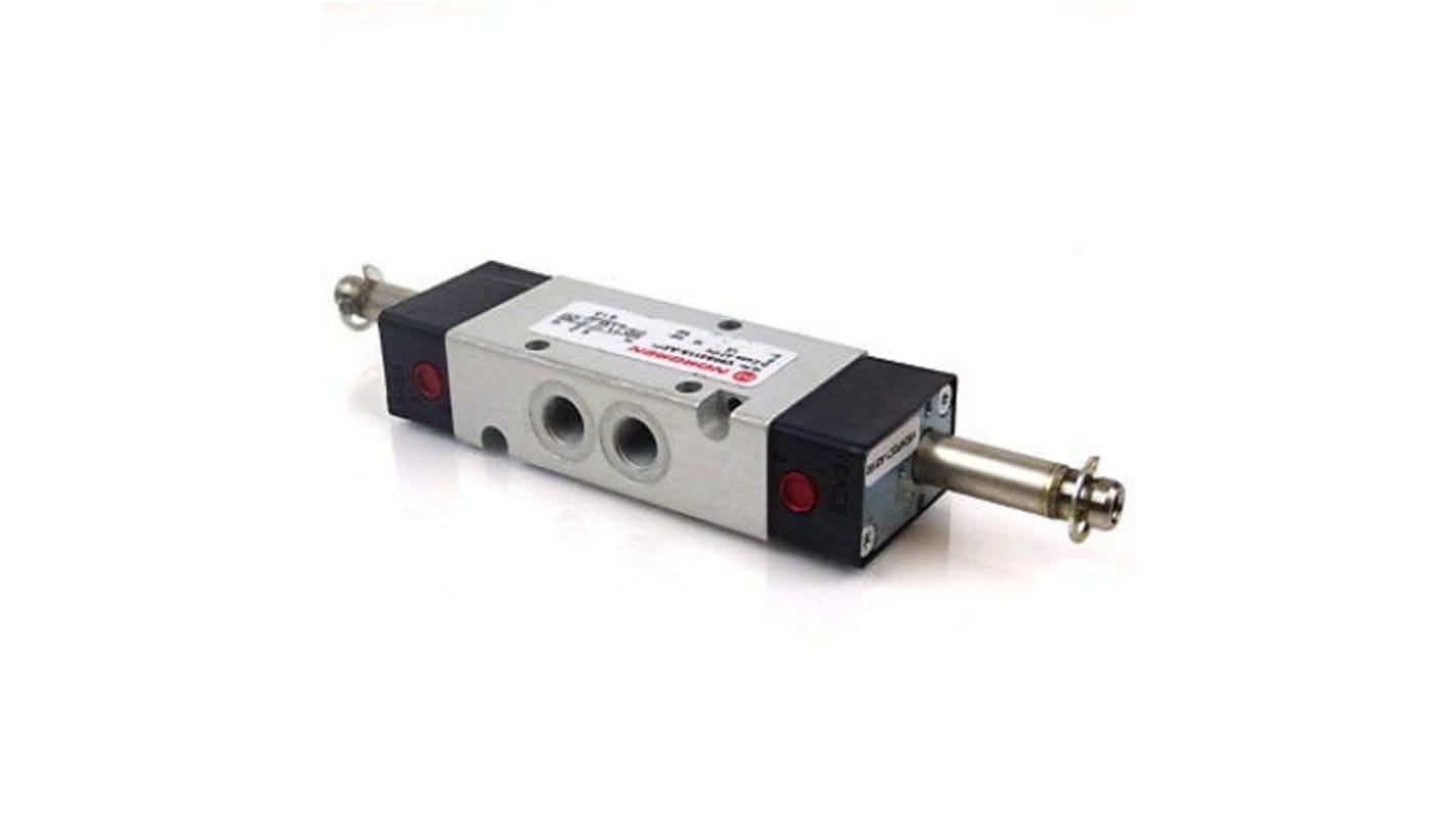 Norgren NC/NC Pneumatic Solenoid Valve - Solenoid/Spring G 1/8 V60 Series