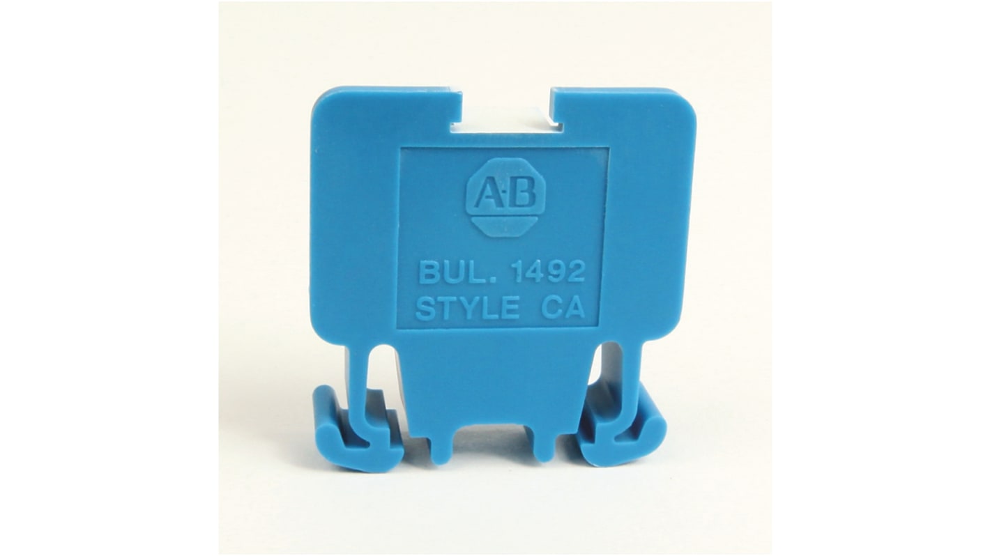 Rockwell Automation 1492 Series White DIN Rail Terminal Block, 0.5 → 2.5mm², Screw Termination