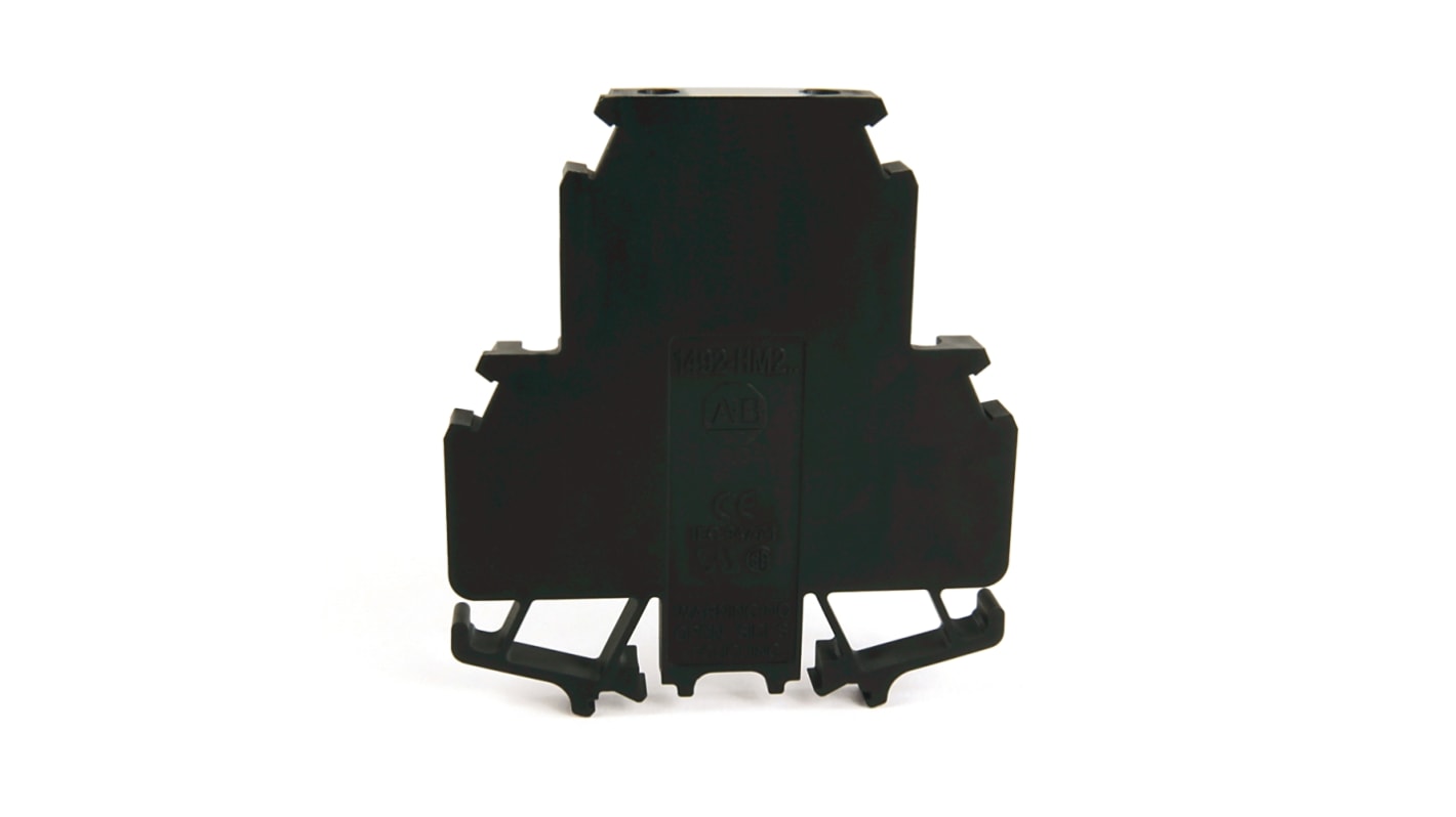 Allen Bradley 1492-HM2BL 1492-H Series Black, 4 → 0.05mm²