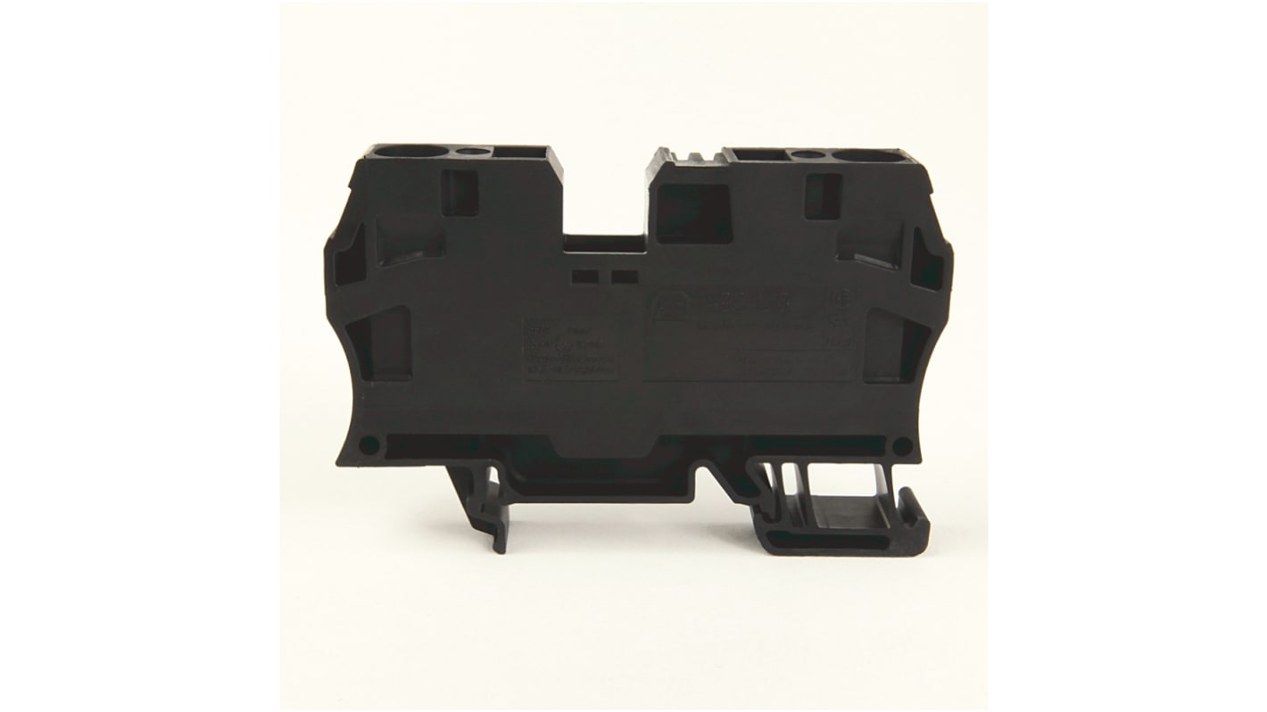 Allen Bradley 1492-L10-BL 1492 Series Black, 10mm², Spring Clamp Termination, ATEX, IECEx