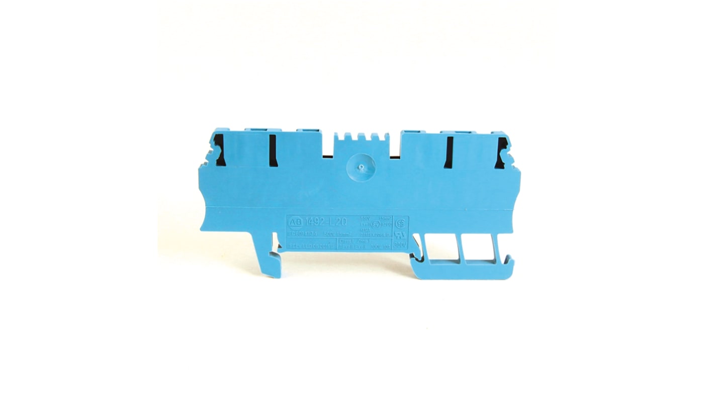 Rockwell Automation 1492 Series Green DIN Rail Terminal Block, 1.5mm², Spring Clamp Termination, ATEX, IECEx