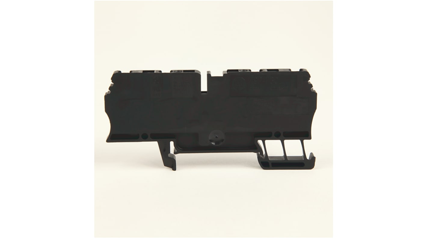 Allen Bradley 1492-L3Q-BL 1492 Series Black, 2.5mm², Spring Clamp Termination, ATEX, IECEx