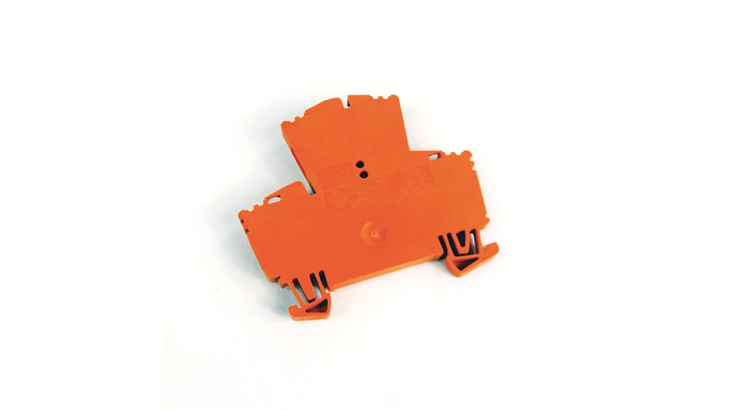 Allen Bradley 1492 Series Screw Terminal, 4-Way, 24A, 26 → 12 AWG Wire, Screw Cage Termination