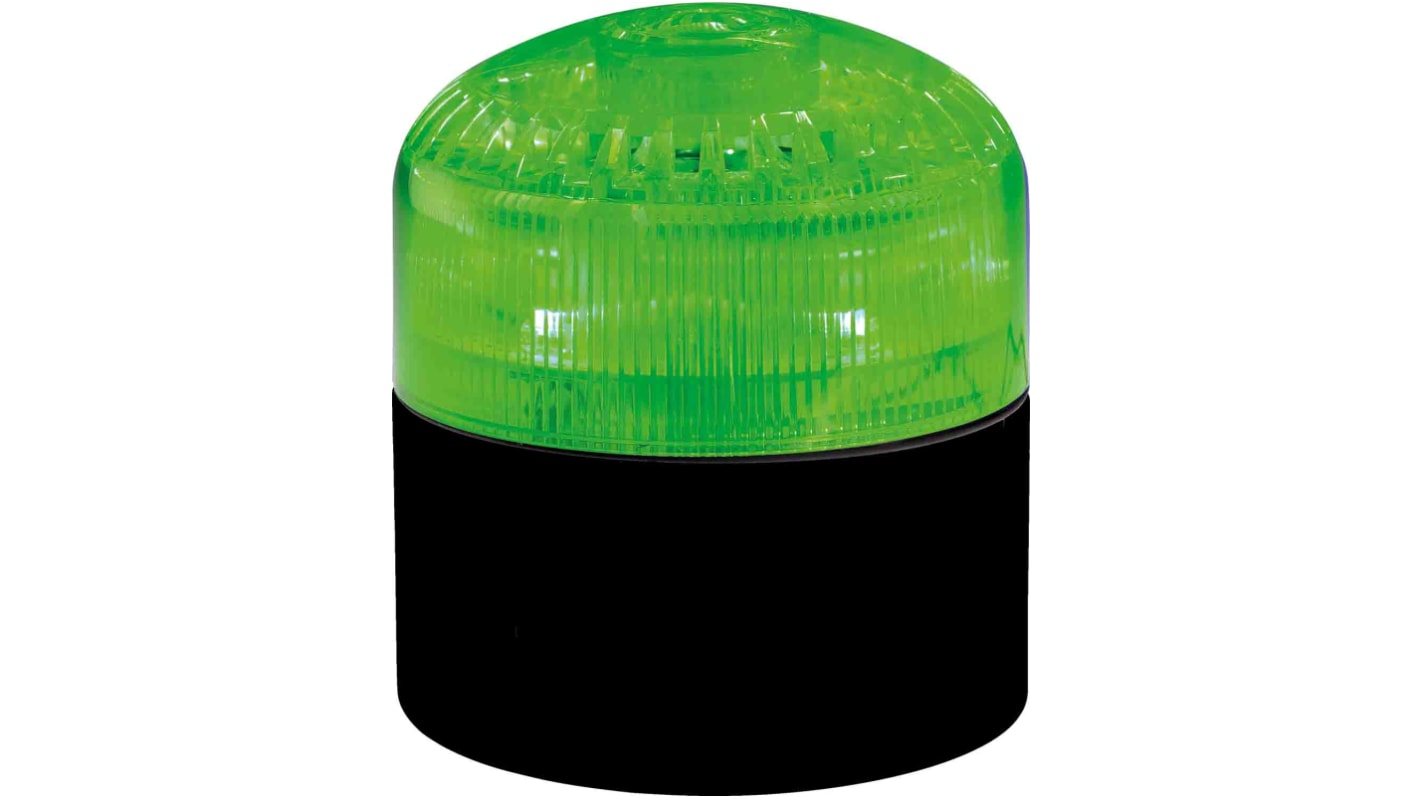 Segnalatore acustico e luminoso RS PRO, Verde, 12 → 24 V., 105dB a 1 m, IP65