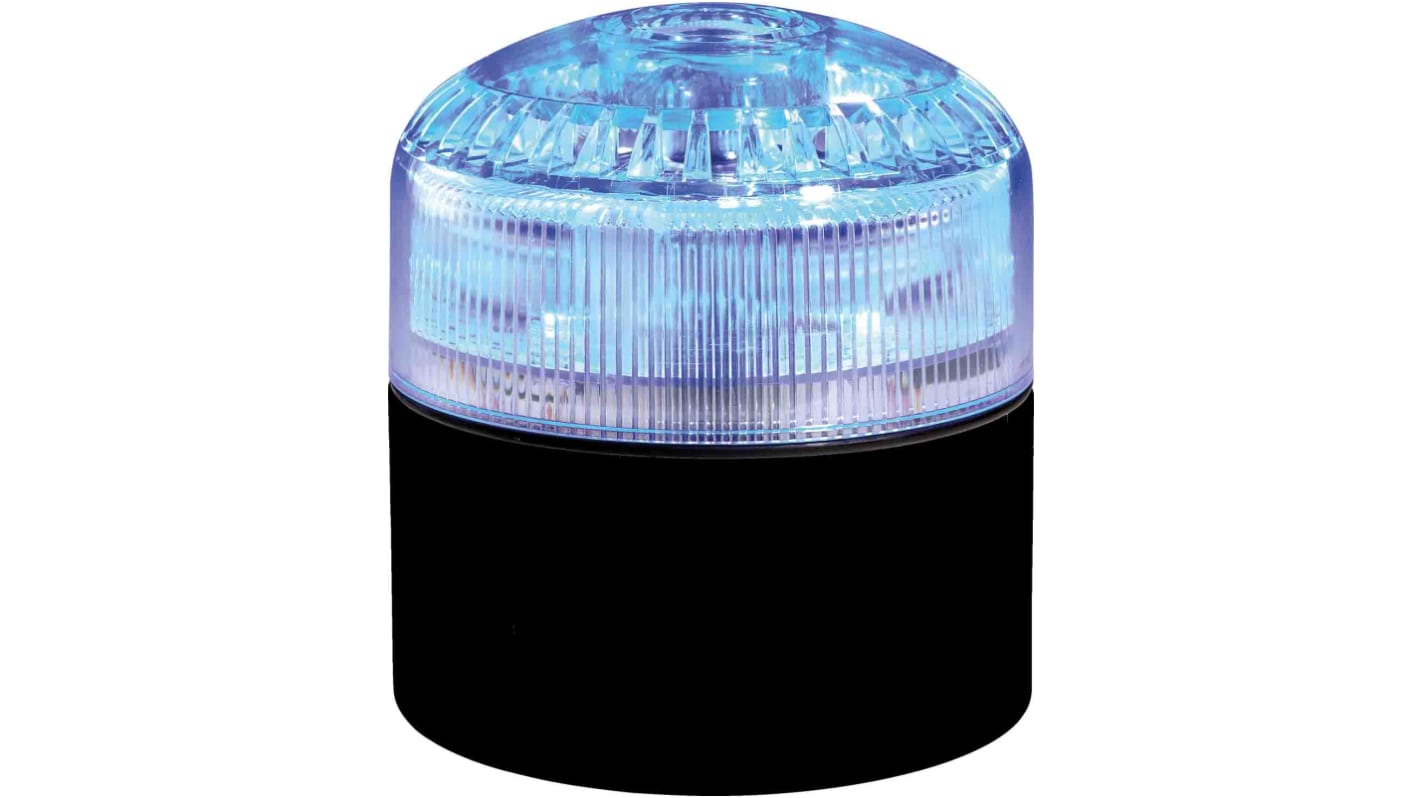 Segnalatore acustico e luminoso RS PRO, Blu, 120 → 240 V, 105dB a 1 m, IP65
