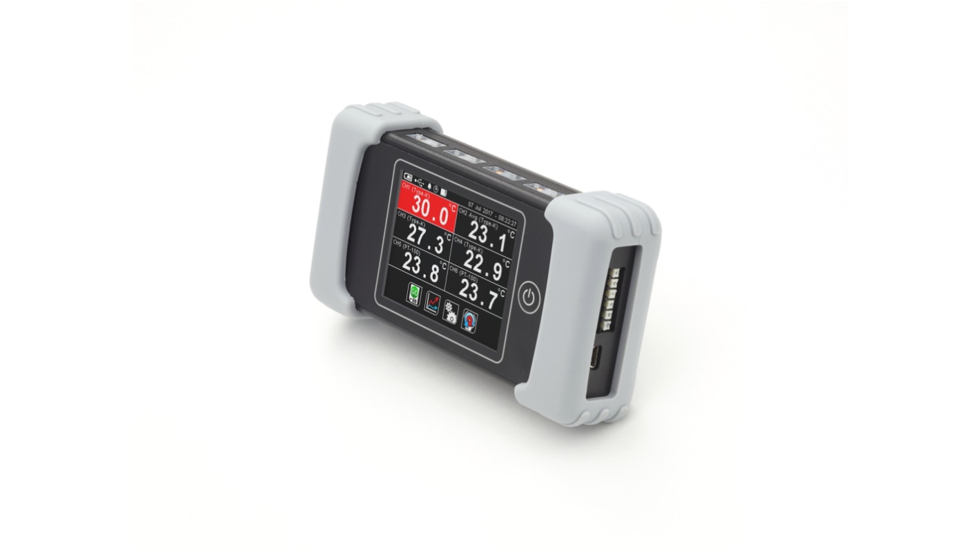 Calex EXCELOG-6 Temperature Data Logger, USB, 6 Input Channel(s)