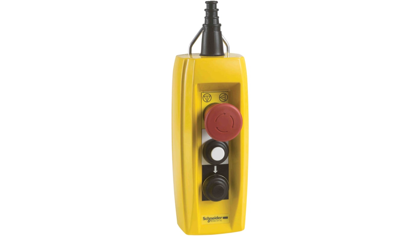 Schneider Electric 3 NC Push Button Pendant Station