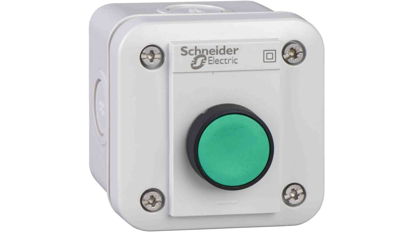 Estación de control vacía Schneider Electric, 1 abertura aberturas, diám. 22mm