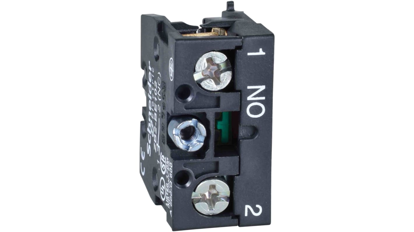 シュナイダーエレクトリック コンタクトブロック 1 NO 600V ネジターミナル ZB2BE201