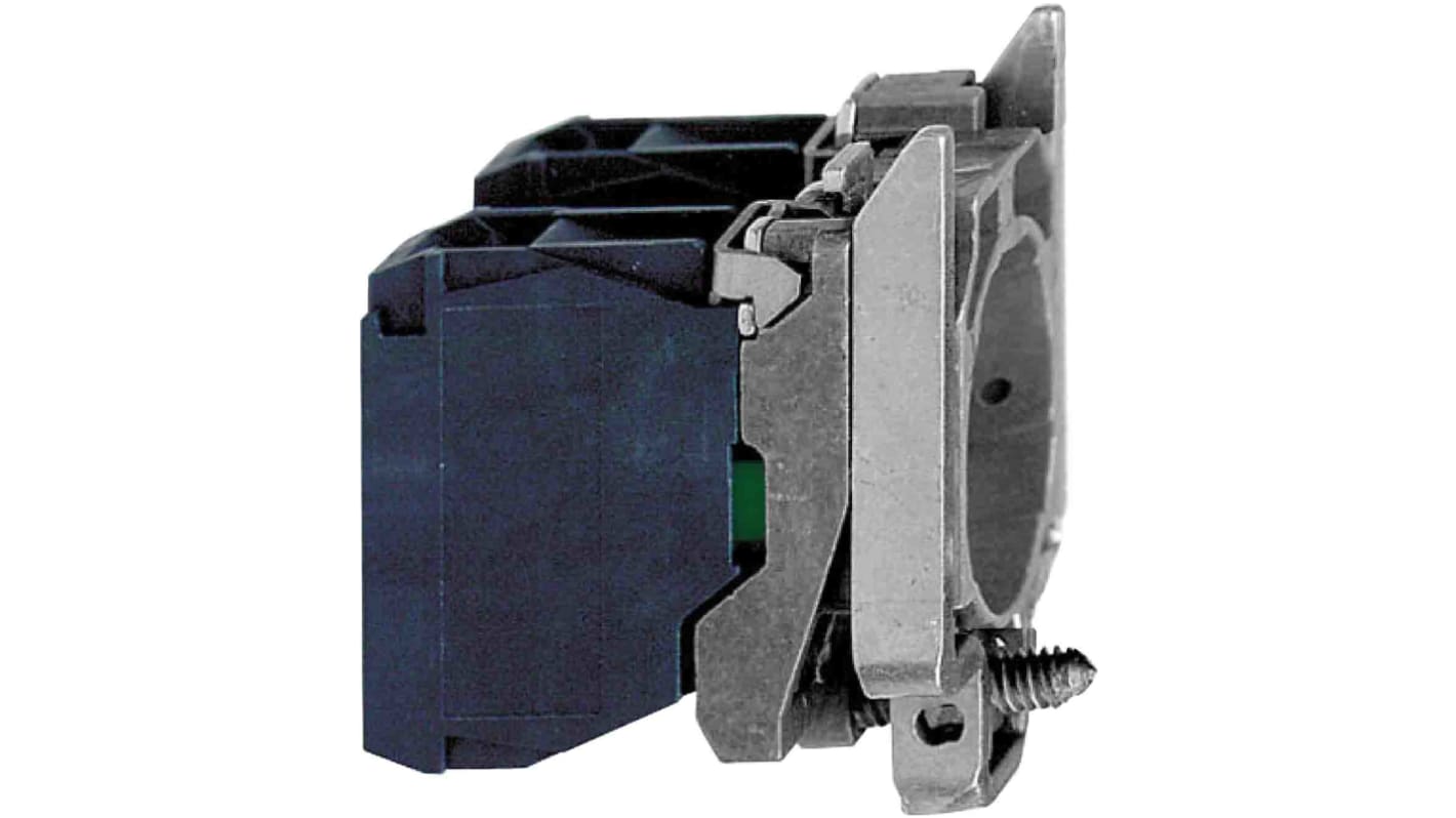 Schneider Electric ZB4 Series Contact Block, 250V, 1NO + 1NC