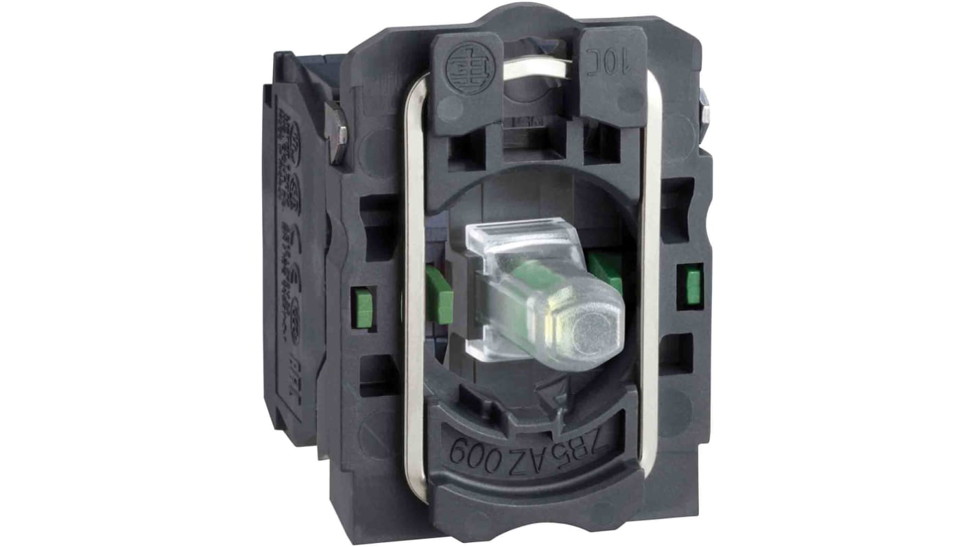 Schneider Electric ZB5 Series Light Block, 24V, White Light, 1CO