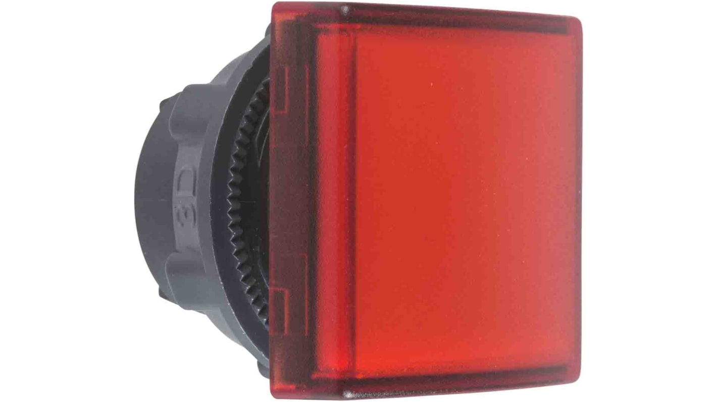 Tête de voyant lumineux Rouge Schneider Electric, série ZB5, diam. découpe 22mm