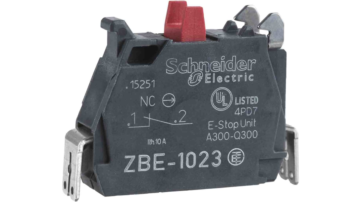 Schneider Electric ZBE Series for Use with Harmony XB4, Harmony XB5
