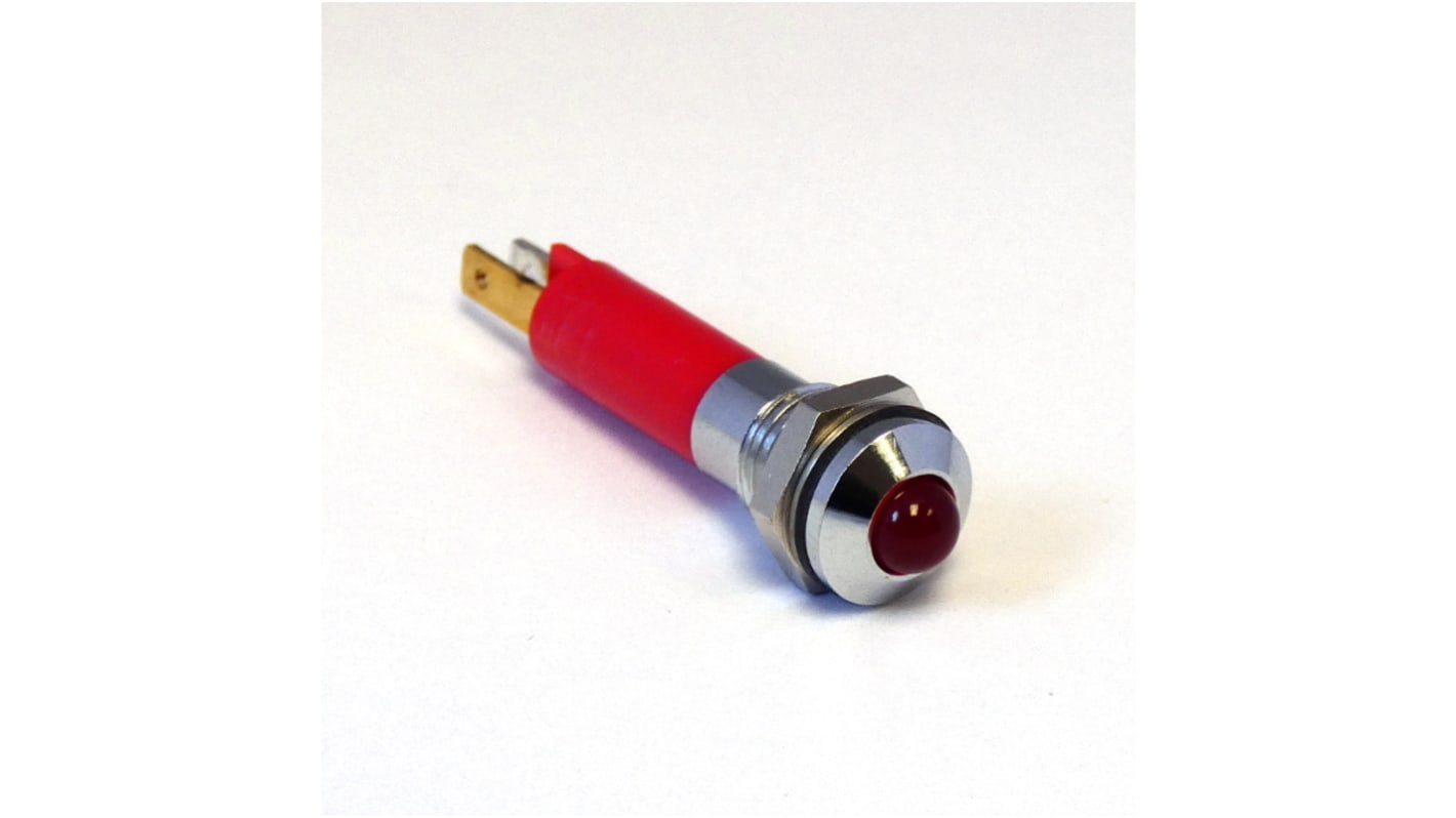CML Innovative Technologies 面板指示灯, Φ8mm安装孔, 焊片端接, IP67