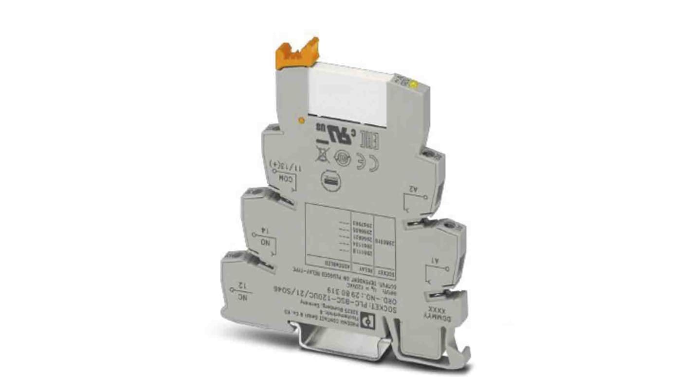 Phoenix Contact PLC-INTERFACE PLC-RSC Schraubmontage Schnittstellen-Relaismodul, 1-poliger Wechsler 5 V / 6 A