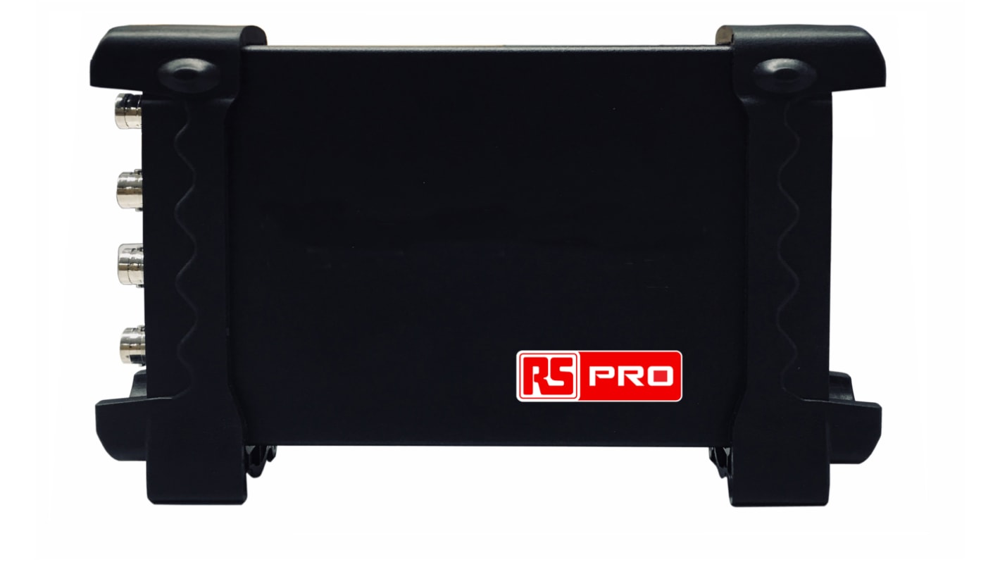 Oscilloscopio PC USB RS PRO RS-6104BC, 4 ch. analogici, 100MHz, Cert. LAT