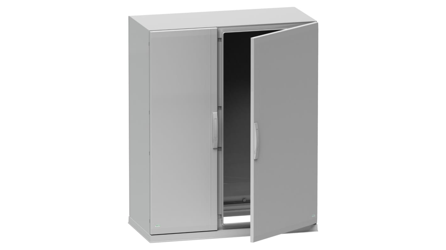 Schneider Electric NSYPLA Series Double-Door-Door Floor Standing Enclosure, IP54, 1000 x 1000 x 320mm