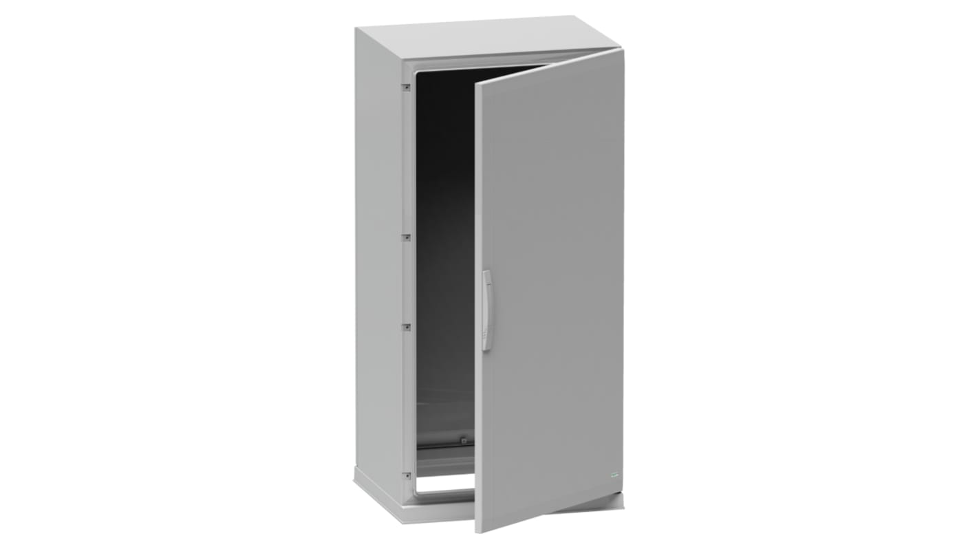 Szafka wolnostojąca, NSYPLA, drzwi: 1, Szary, 1250 x 750 x 620mm, IP54, Montaż zgrzewany