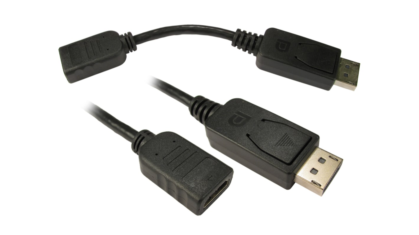 RS PRO HDMI Adapter, Male DisplayPort to Female HDMI