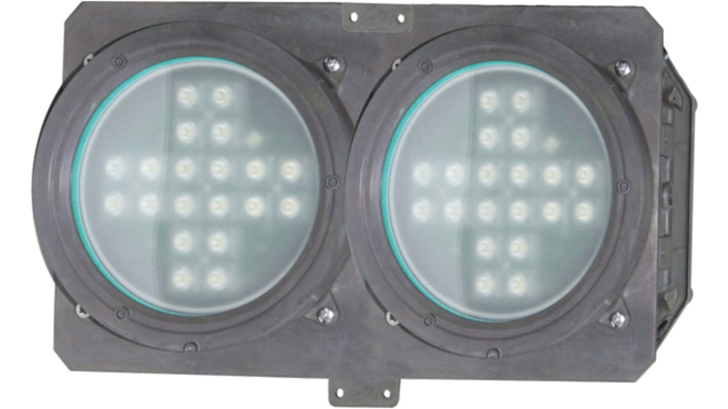 Oświetlenie niebezpiecznego miejsca 98 W, LED, 277 V AC