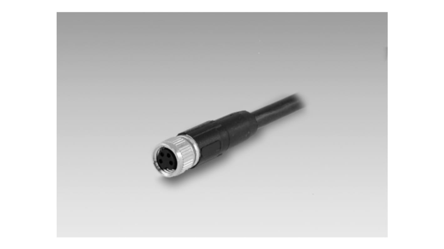 Baumer Female 4 way M8 to 4 way Unterminated Sensor Actuator Cable, 5m
